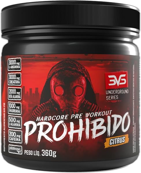 Pré Treino Prohibido 3VS Nutrition