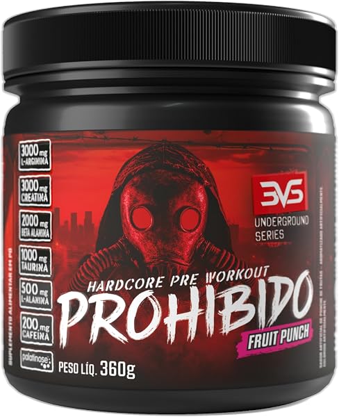 Pré-Treino Prohibido da 3VS Nutrition
