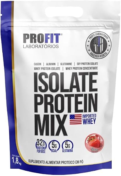 Profit Isolate Protein Mix Morango